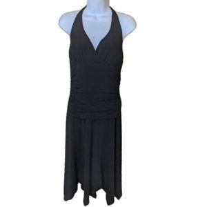 Le chateau - Black Halter Style Dress Size Medium  ---